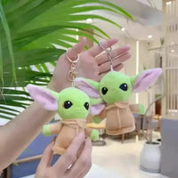 Adorable Baby Yoda Plush Keychain - Bear Hugs