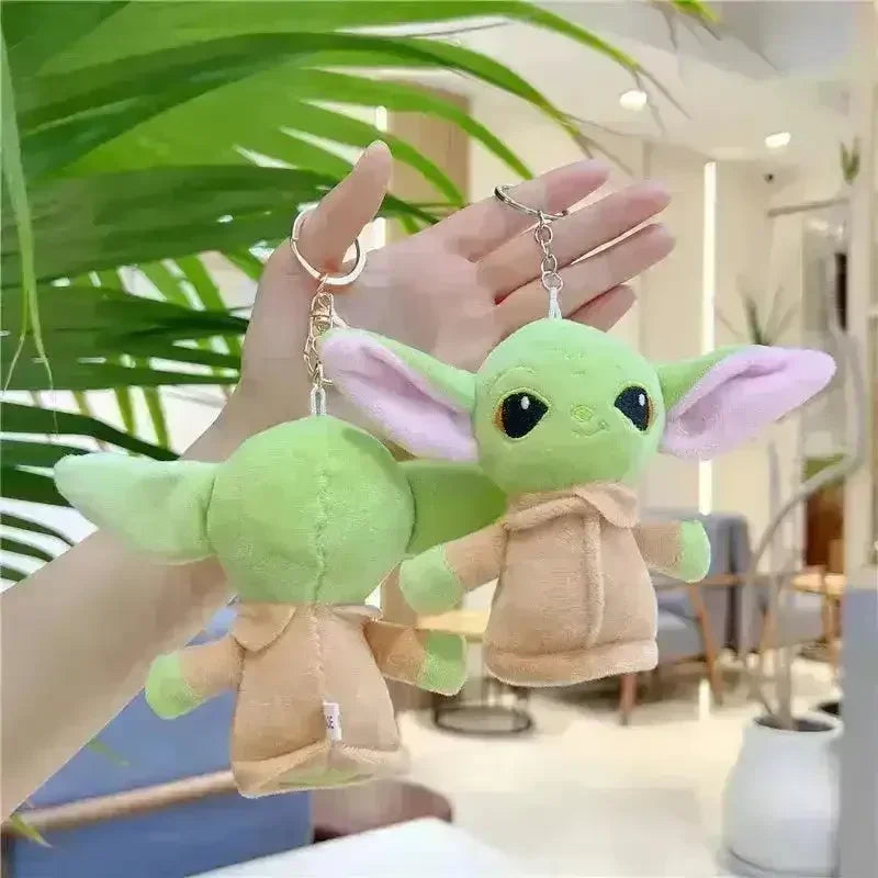 Adorable Baby Yoda Plush Keychain