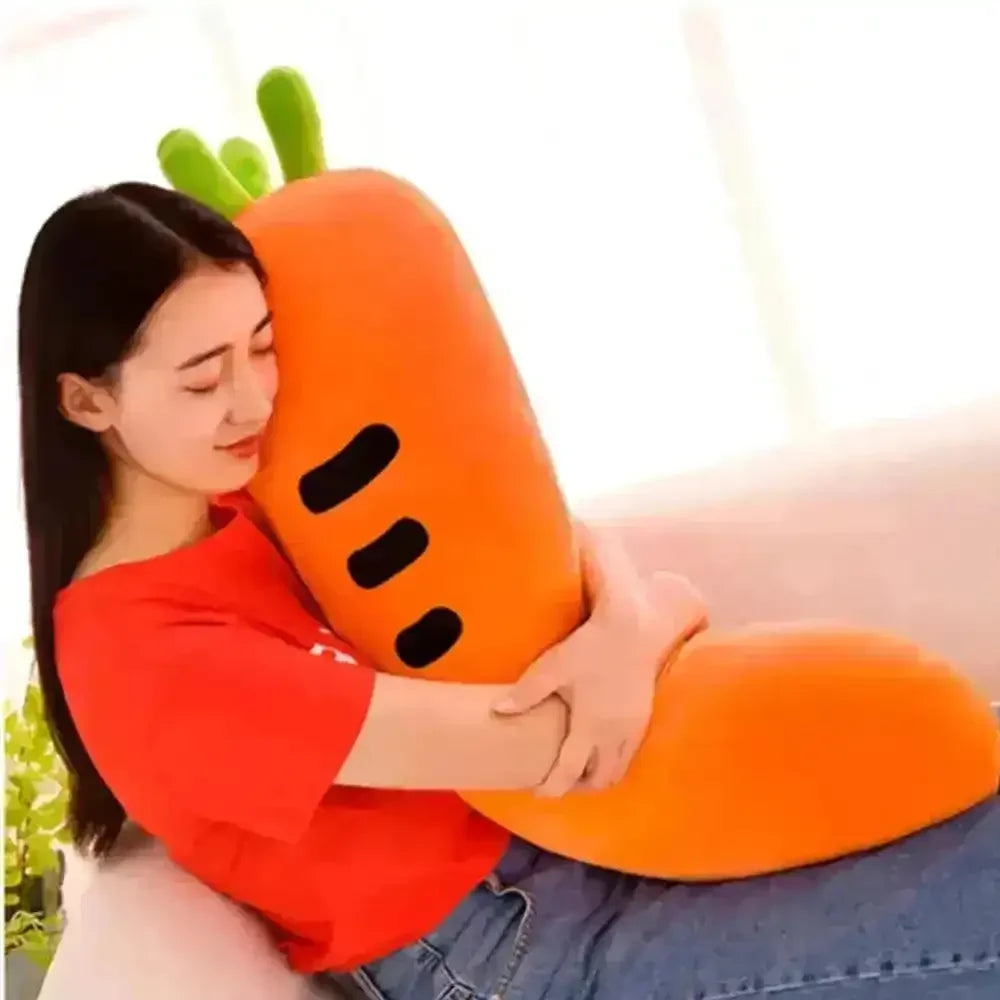 Adorable Carrot Shape Plush Pillow (60 cm) - Bear Hugs