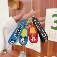 Adorable Cartoon Slipper Keychains - Bear Hugs