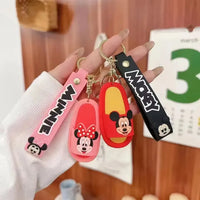 Adorable Cartoon Slipper Keychains - Bear Hugs