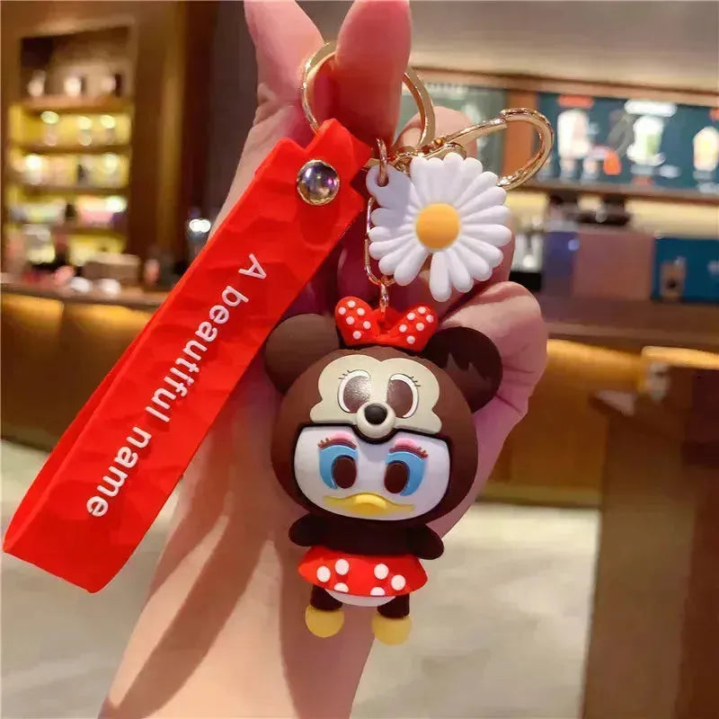 Adorable Disney Character Cosplay 3D Keychain - Bear Hugs