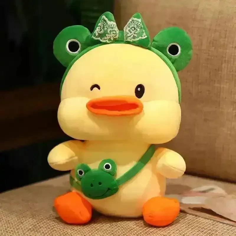 Adorable Duck Frog Purse Plush Toy (25 cm) - Bear Hugs