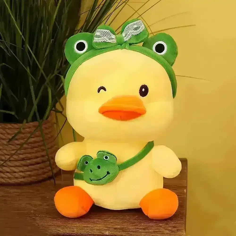 Adorable Duck Frog Purse Plush Toy (25 cm) - Bear Hugs