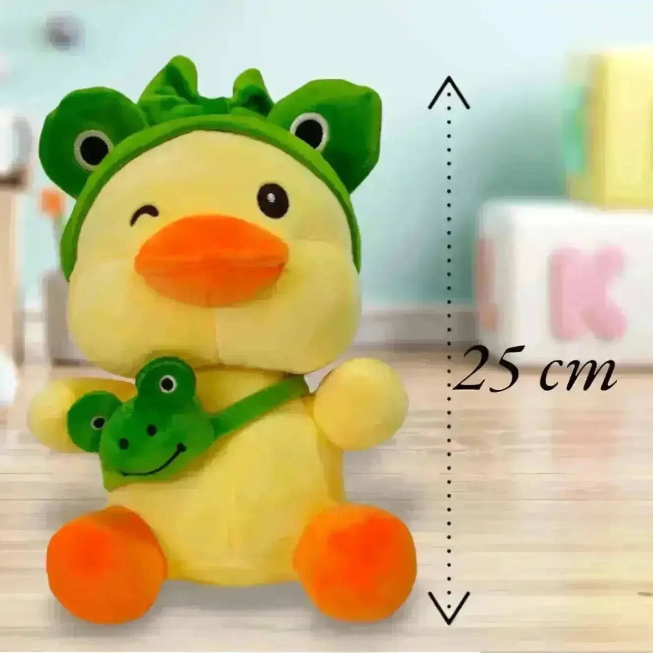 Adorable Duck Frog Purse Plush Toy (25 cm) - Bear Hugs