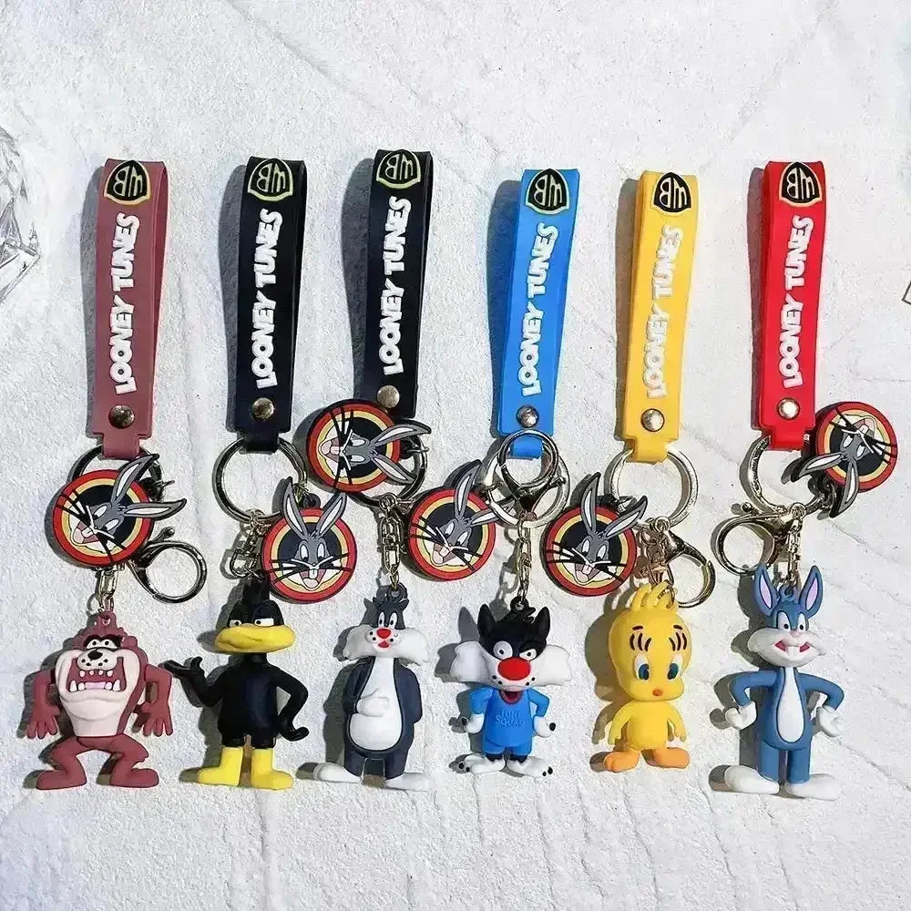 Adorable Looney Tunes 3D Keychain - Bear Hugs