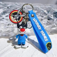 Adorable Looney Tunes 3D Keychain - Bear Hugs
