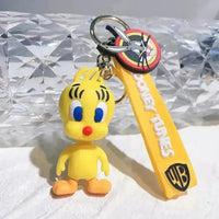 Adorable Looney Tunes 3D Keychain - Bear Hugs