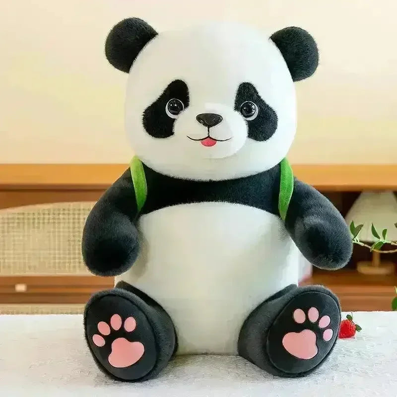 Adorable Panda Frog Backpack Plush Toy - Bear Hugs