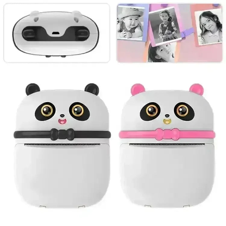 Adorable Panda Mini Thermal Printer - Bear Hugs