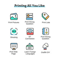 Adorable Panda Mini Thermal Printer - Bear Hugs