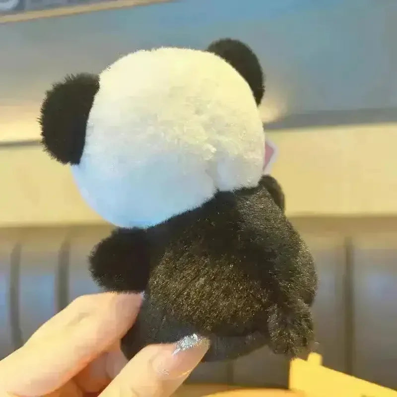 Adorable Panda Plush Keychain - Bear Hugs