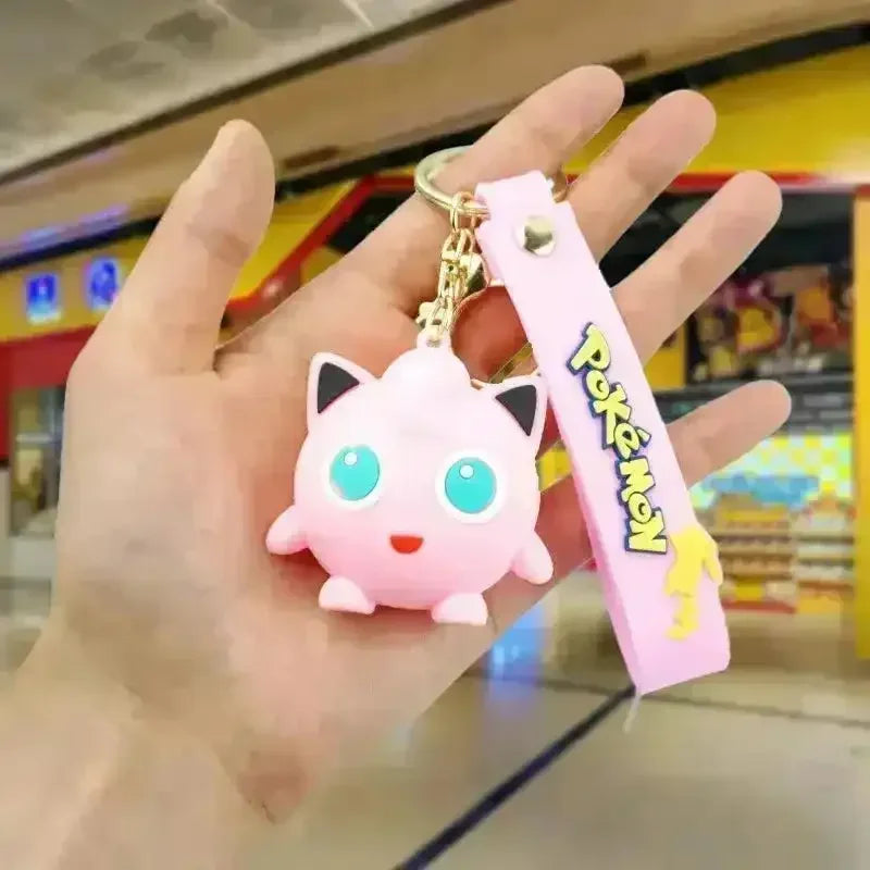 Adorable Pokémon 3D Keychain - Bear Hugs