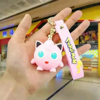 Adorable Pokémon 3D Keychain - Bear Hugs