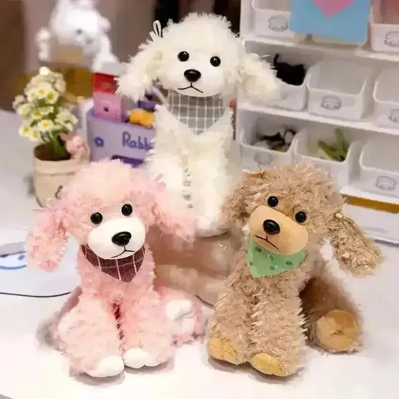 Adorable Scarf Poodle Plush - Bear Hugs