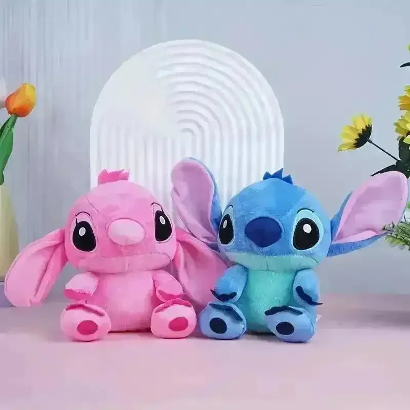 Adorable Stitch & Angel Plush Dolls (18 cm) - Bear Hugs