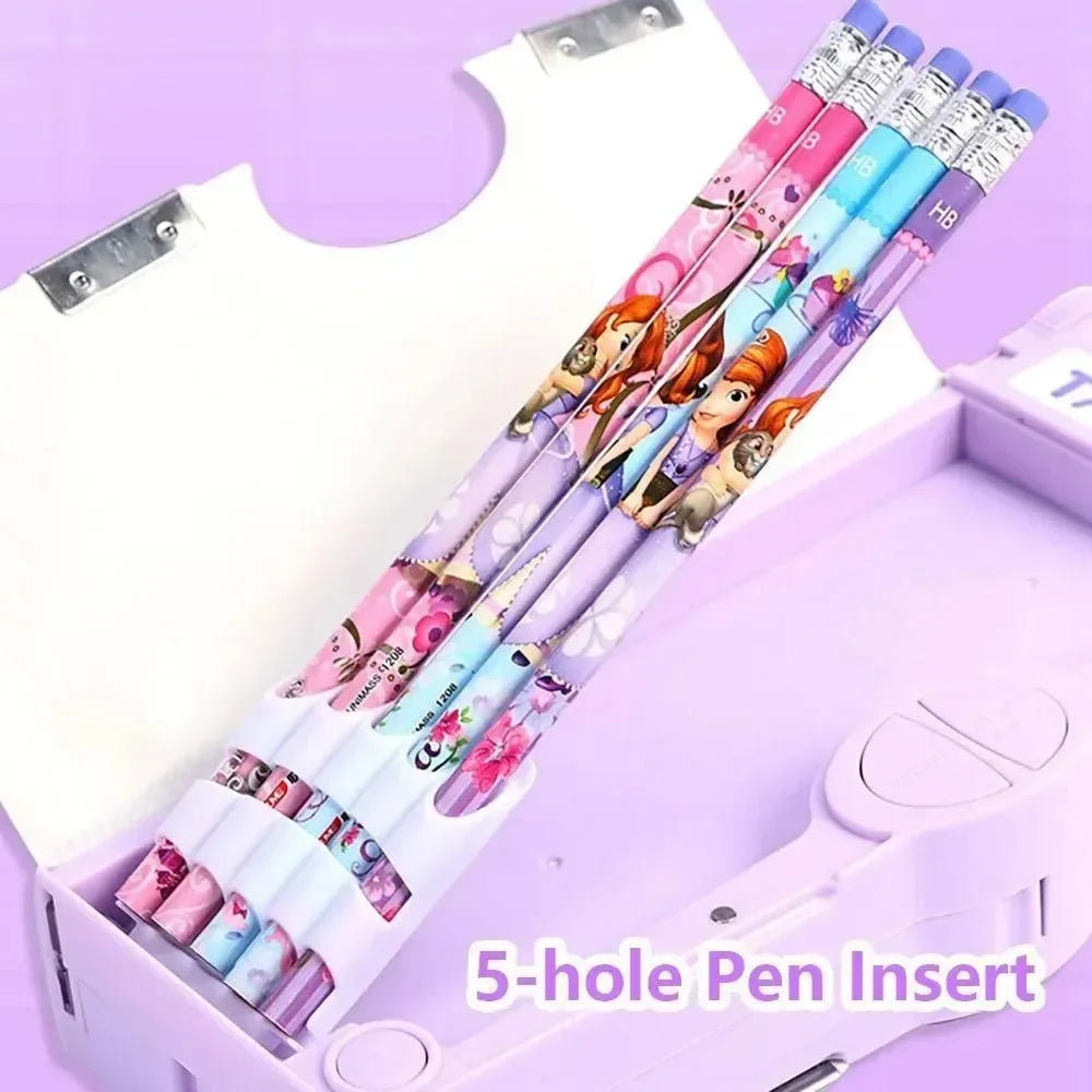 All-In-One Multifunctional School Pencil Box - Bear Hugs