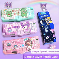 All-In-One Multifunctional School Pencil Box - Bear Hugs