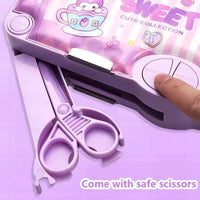 All-In-One Multifunctional School Pencil Box - Bear Hugs