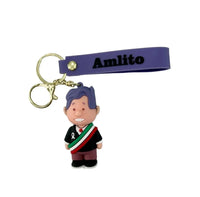 Amlito Mexican President Figurine Keychain - Bear Hugs