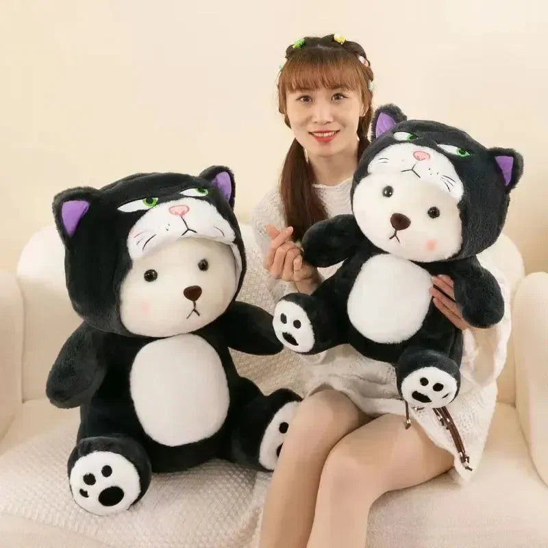 Angry Cat Cosplay Lena Bear Plushie (50 cm) - Bear Hugs