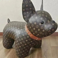 Animal Luxury Monogram Pattern Shoe Stool - Bear Hugs