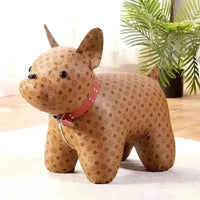 Animal Luxury Monogram Pattern Shoe Stool - Bear Hugs