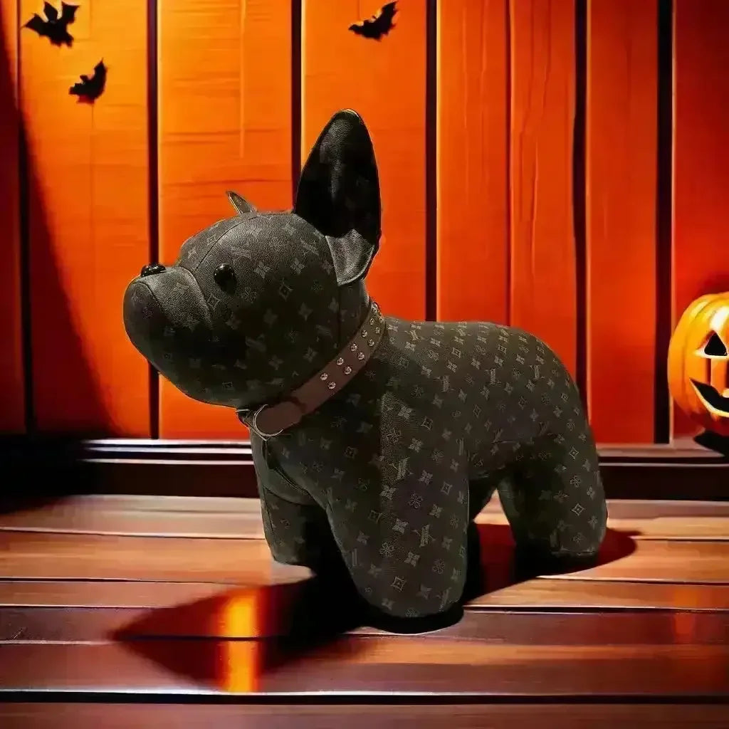 Animal Luxury Monogram Pattern Shoe Stool - Bear Hugs