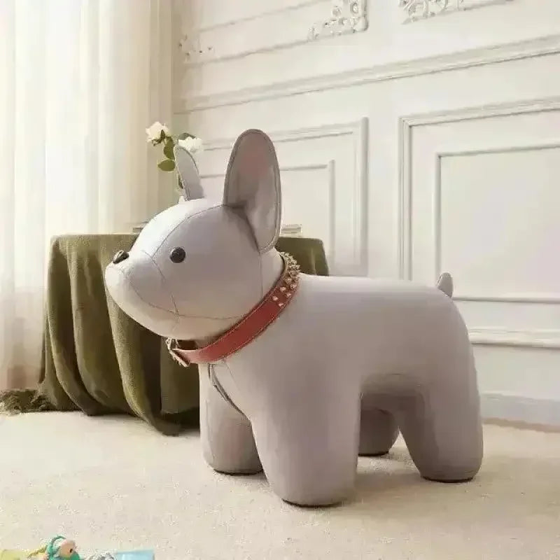 Animal Luxury Monogram Pattern Shoe Stool - Bear Hugs