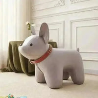 Animal Luxury Monogram Pattern Shoe Stool - Bear Hugs