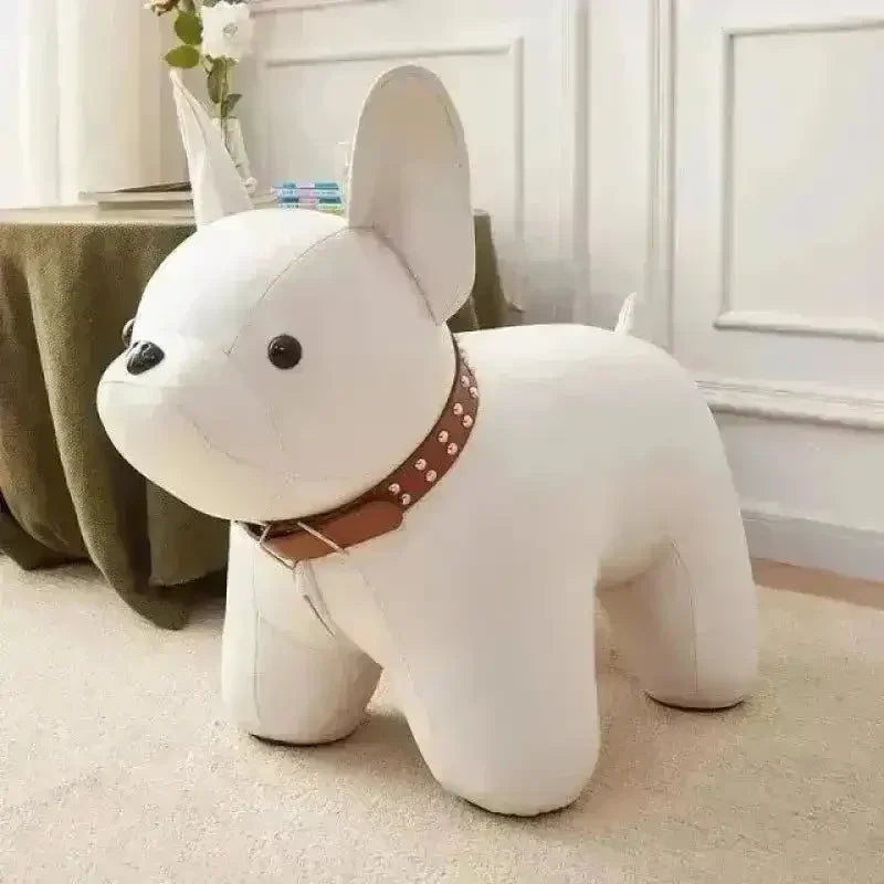 Animal Luxury Monogram Pattern Shoe Stool - Bear Hugs