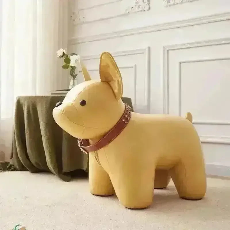 Animal Luxury Monogram Pattern Shoe Stool - Bear Hugs