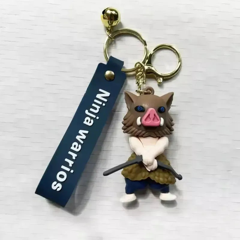 Anime All-Stars 3D Keychain - Bear Hugs