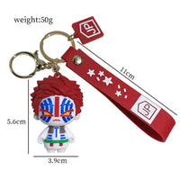 Anime All-Stars 3D Keychain - Bear Hugs