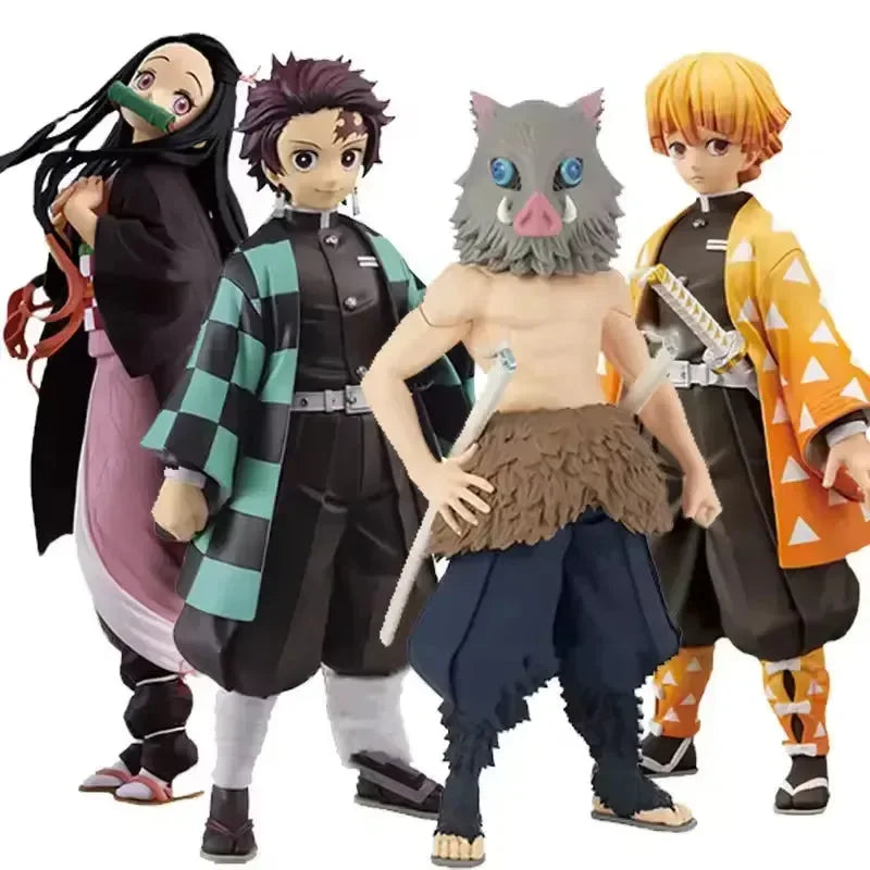 Anime Demon Slayer Action Figurines - Bear Hugs