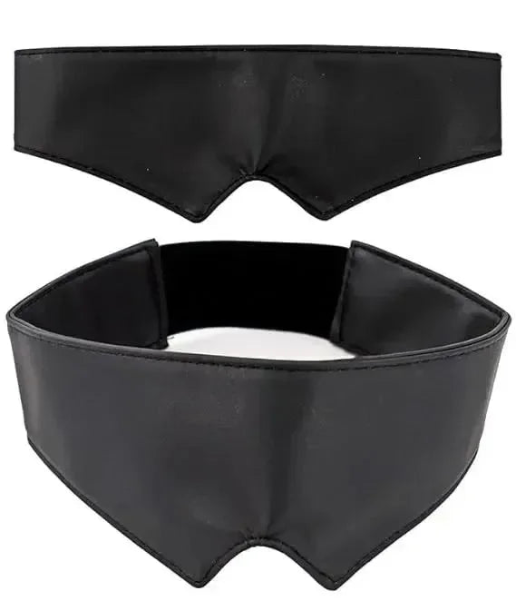 Anime Gojo Satoru Eye Black Leather Mask - Bear Hugs