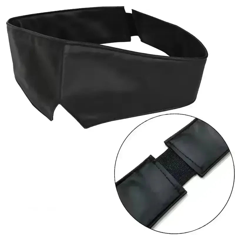 Anime Gojo Satoru Eye Black Leather Mask - Bear Hugs