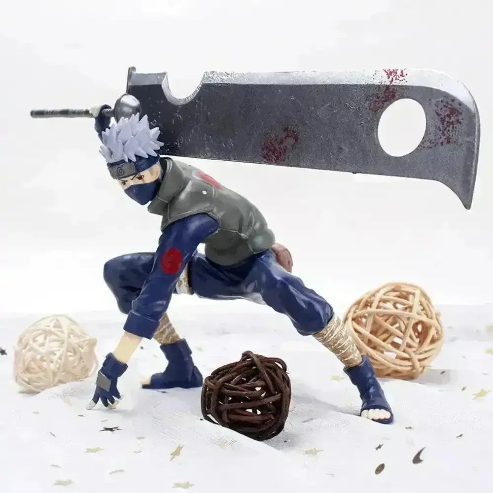 Anime Naruto Hatake Kakashi Action Figure (15 cm) - Bear Hugs