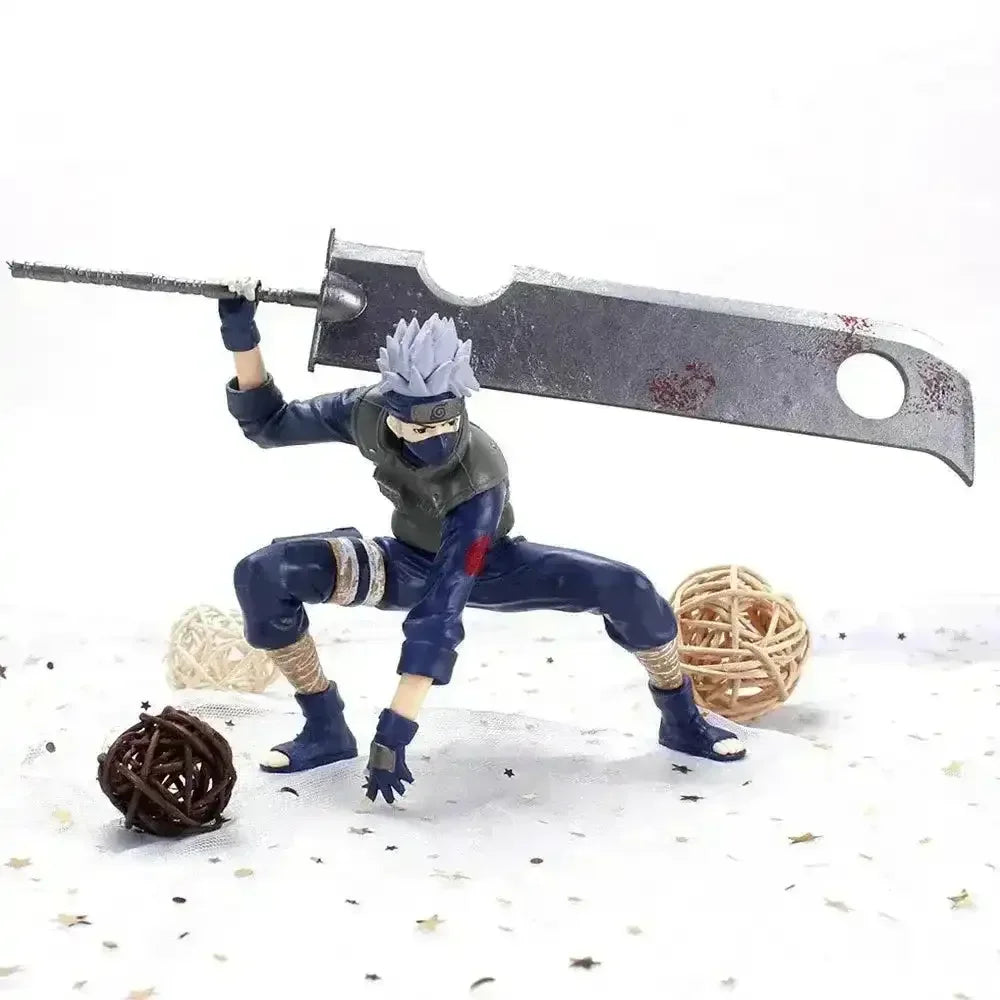 Anime Naruto Hatake Kakashi Action Figure (15 cm) - Bear Hugs