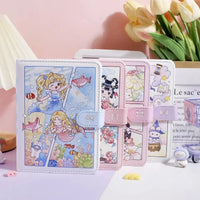 Anime Themed Diary with Magnetic Clasp - Bear Hugs