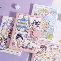 Anime Themed Diary with Magnetic Clasp - Bear Hugs