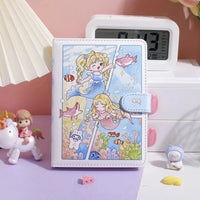 Anime Themed Diary with Magnetic Clasp - Bear Hugs