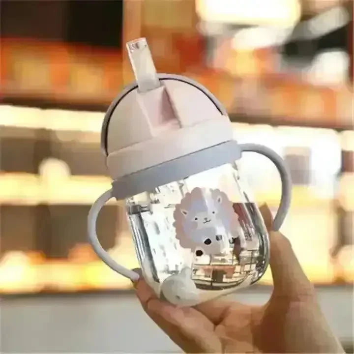 Anti-choke Animal Printed Baby Bottle (300 ml) - Bear Hugs