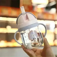 Anti-choke Animal Printed Baby Bottle (300 ml) - Bear Hugs