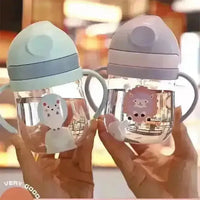 Anti-choke Animal Printed Baby Bottle (300 ml) - Bear Hugs