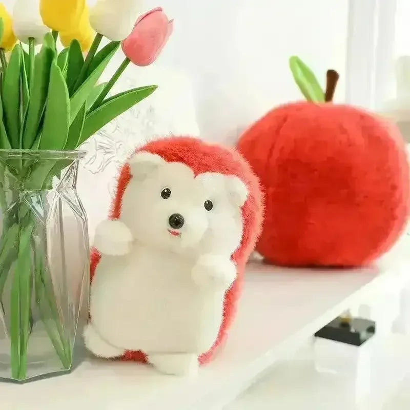 Apple Hedgehog Pillow Plushie (30 cm) - Bear Hugs