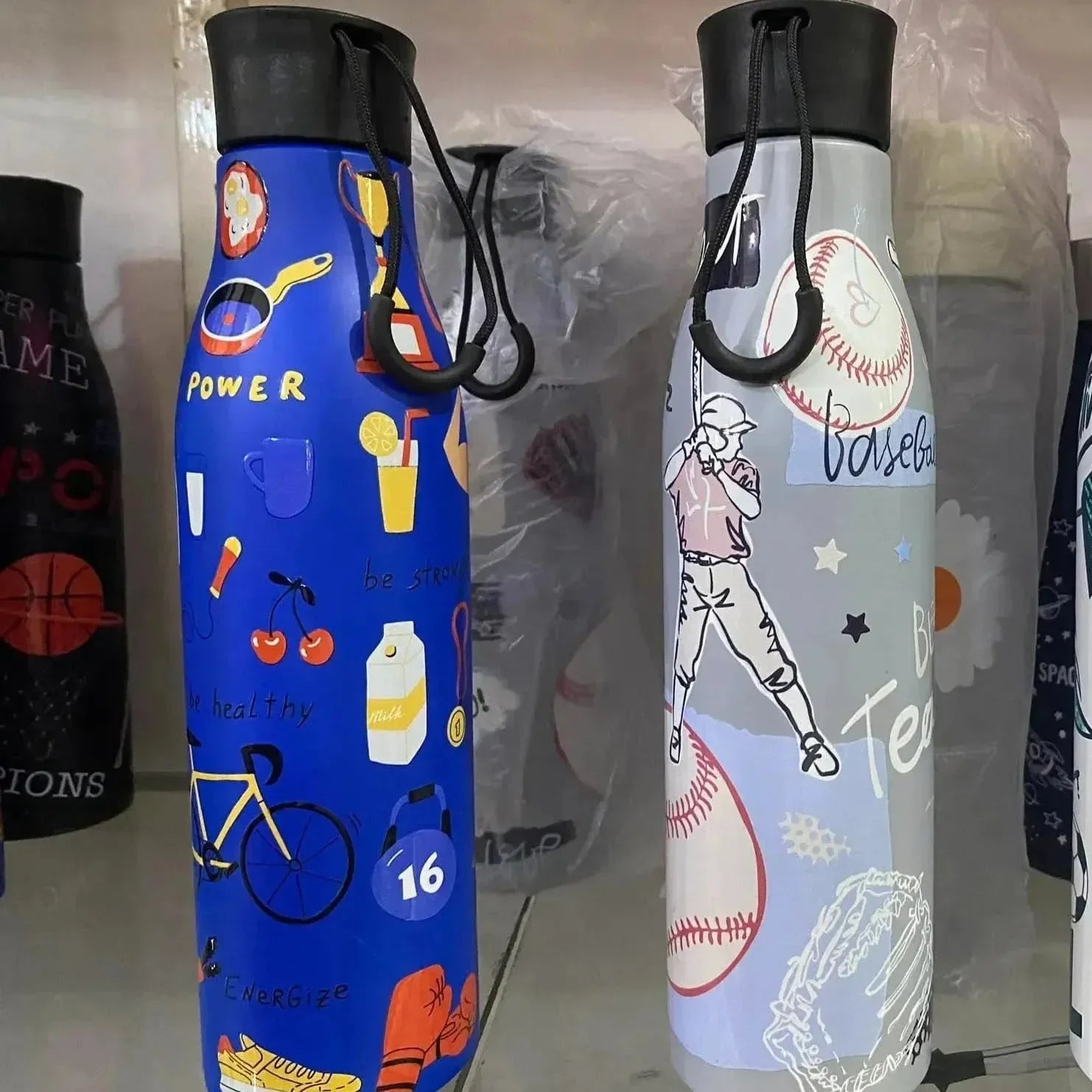 AquaCore Stainless Steel Water Bottle (750 ml) - Bear Hugs