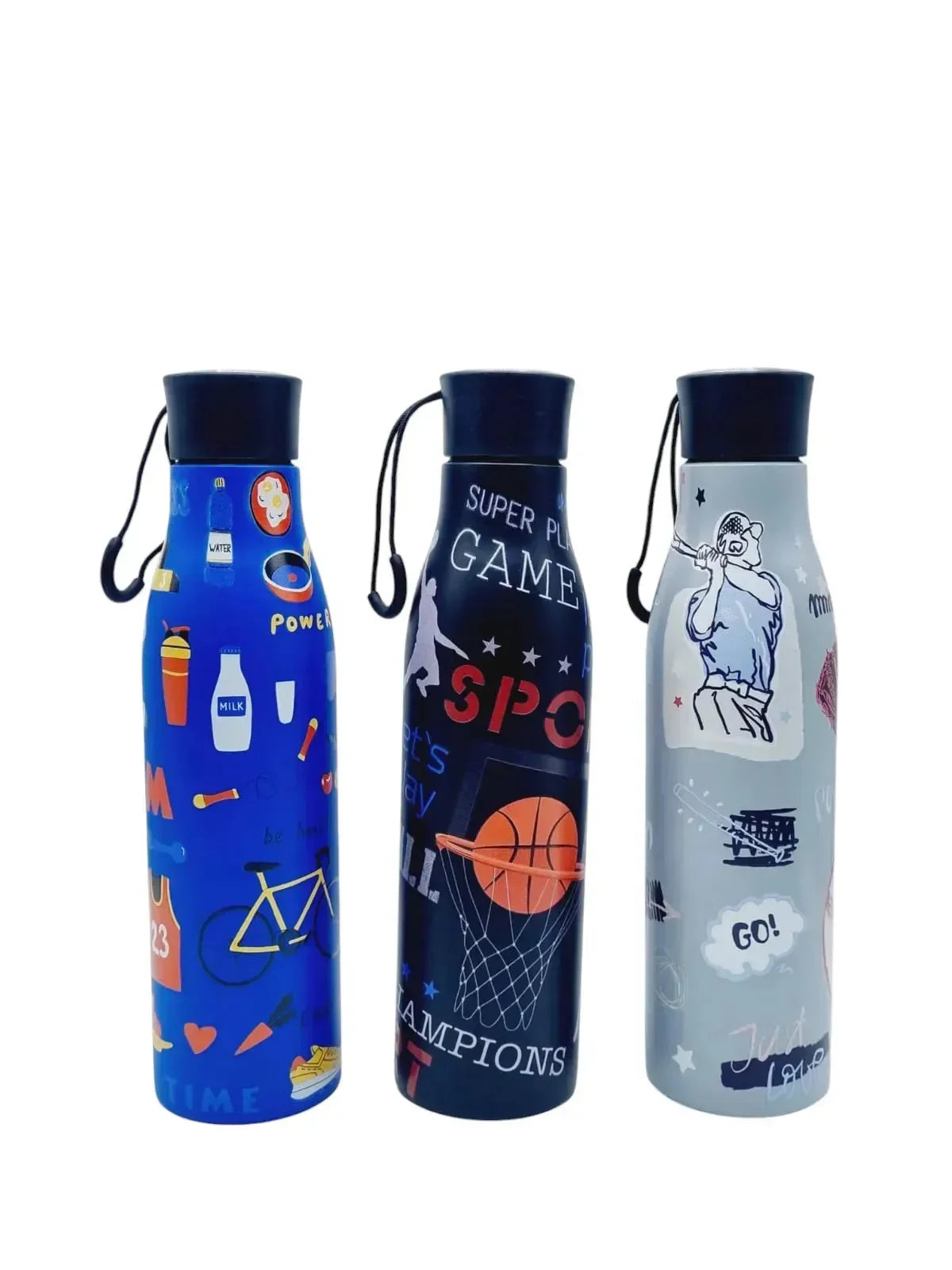 AquaCore Stainless Steel Water Bottle (750 ml) - Bear Hugs