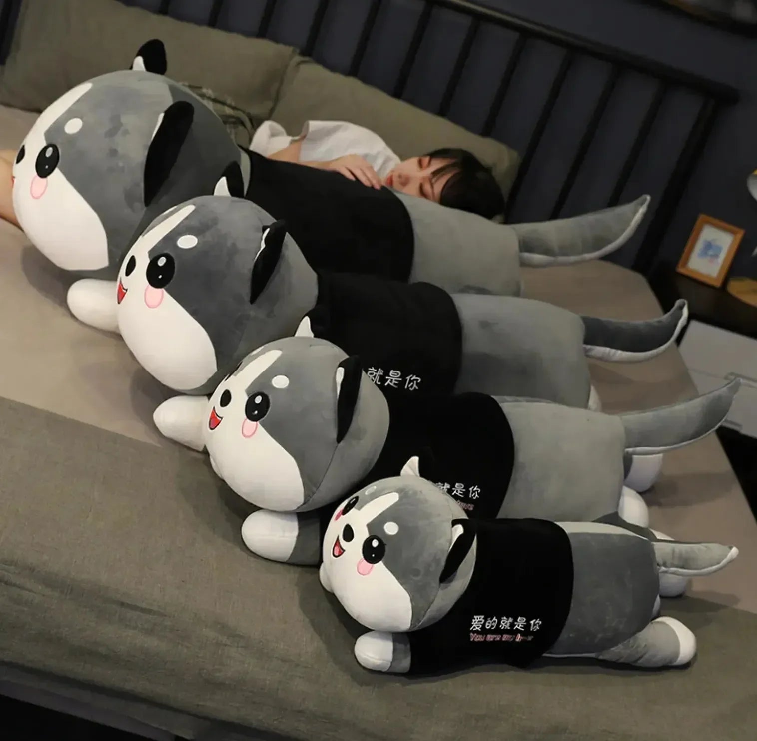 Arctic Snuggles Husky Dog Plushie - Bear Hugs