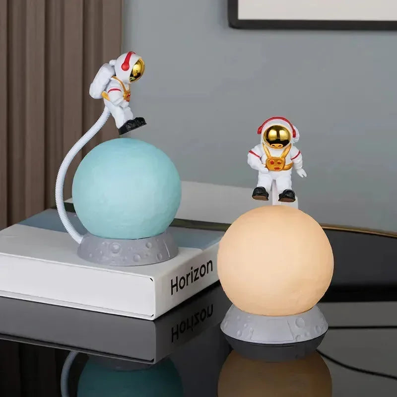Astronaut on Moon Night Lamp - Bear Hugs